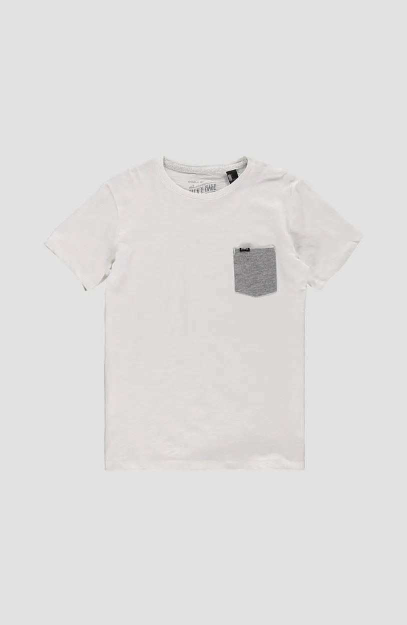 Jack's Base T-Shirt | Powder White