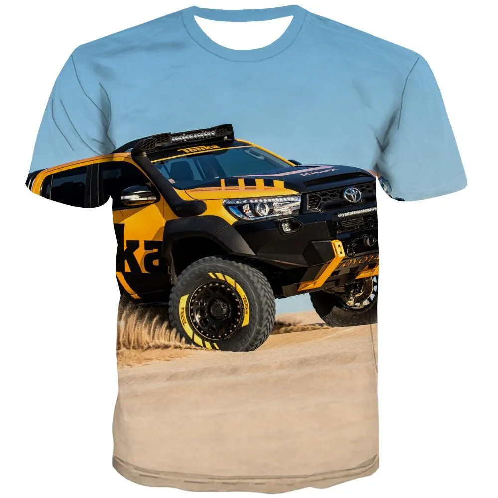 Jeep T-shirt Men Offroad Tshirt Printed car Tshirts Novelty Short Sleeve Hip hop