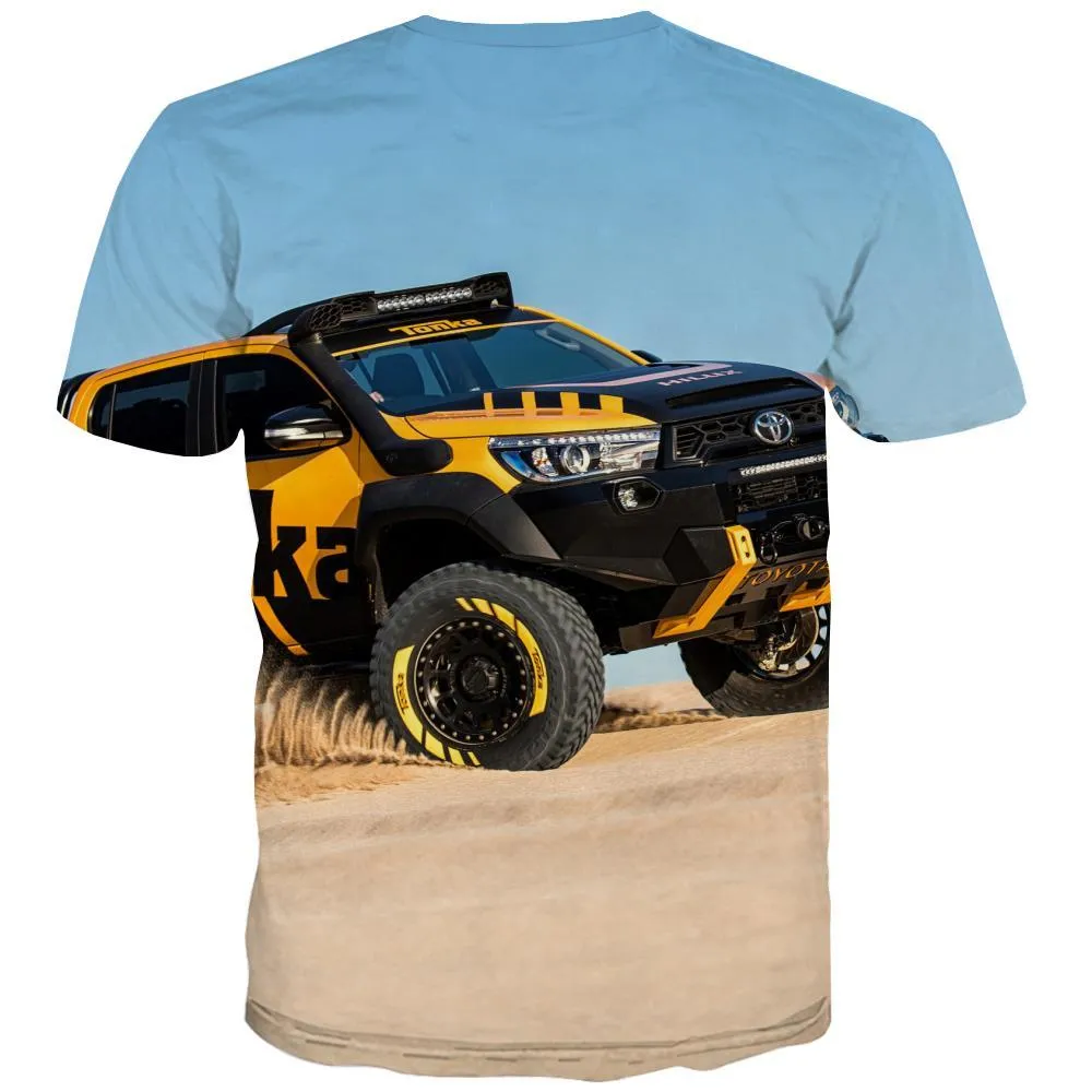 Jeep T-shirt Men Offroad Tshirt Printed car Tshirts Novelty Short Sleeve Hip hop