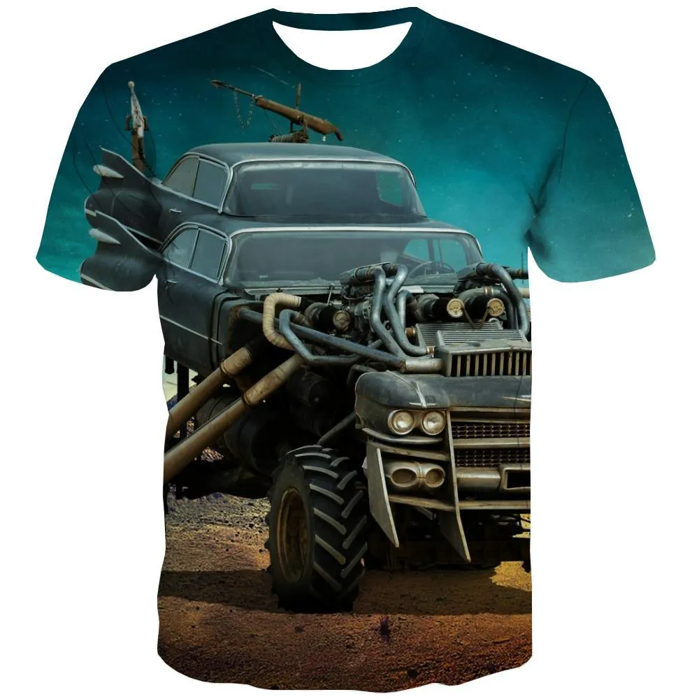 Jeep T shirts Men Offroad Tshirt Anime car Tshirt Printed Short Sleeve T shirts