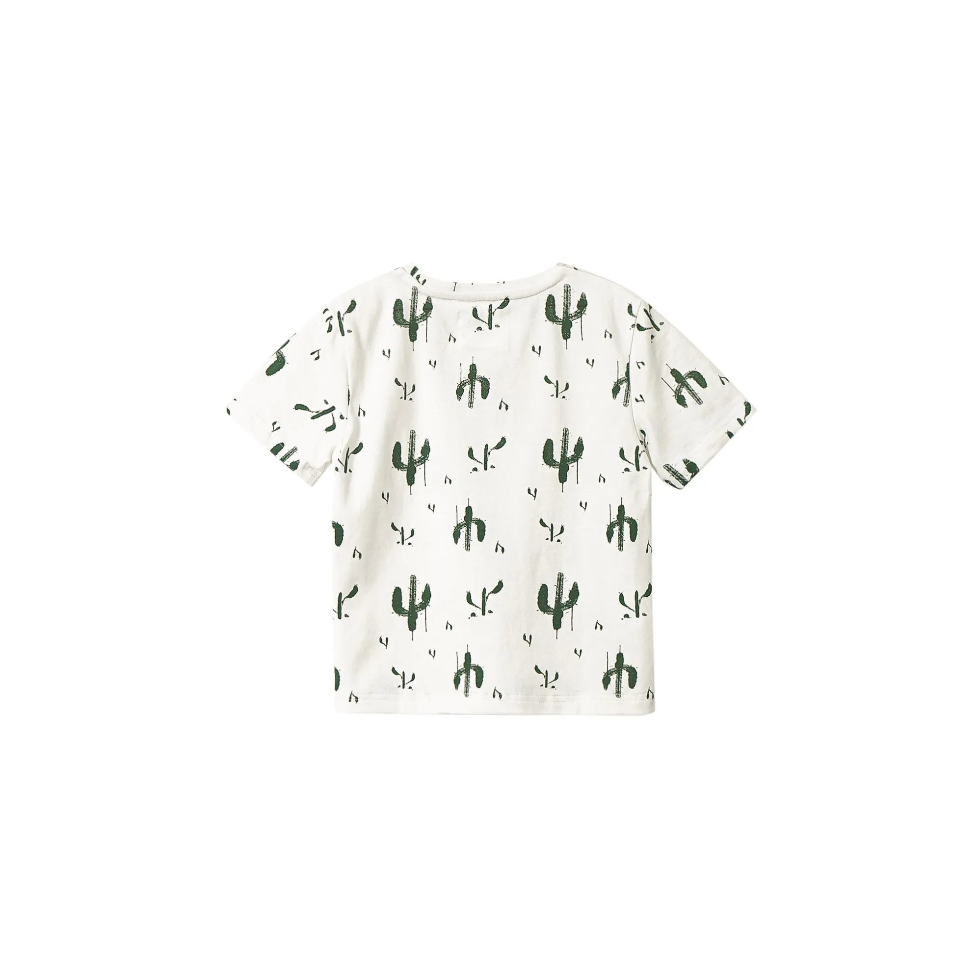 Kids Boxy T-Shirt all over Print - Off-White