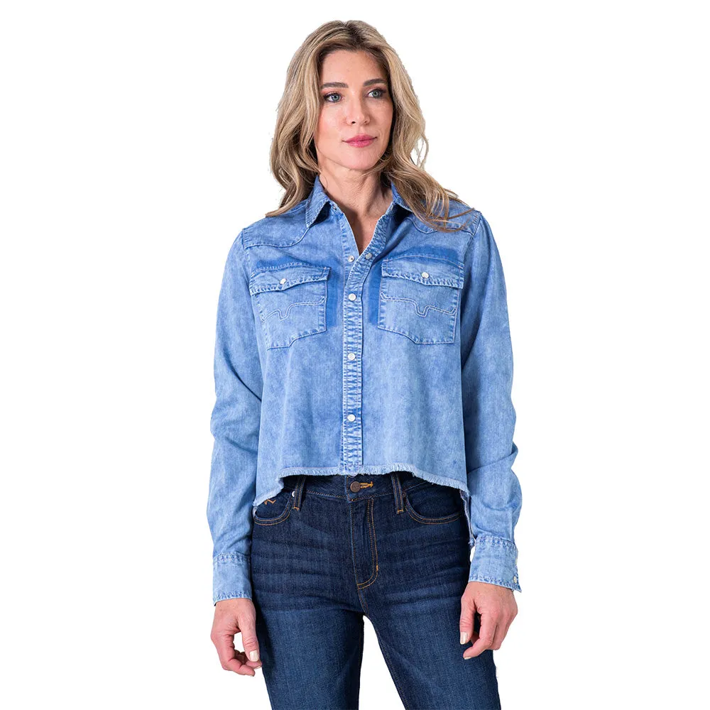 Kimes Sundowner Women's Top Indigo