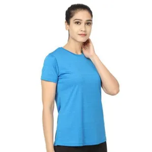 Kronos Crew Neck Tops | Women's | Indian Blue | KIBI Sports