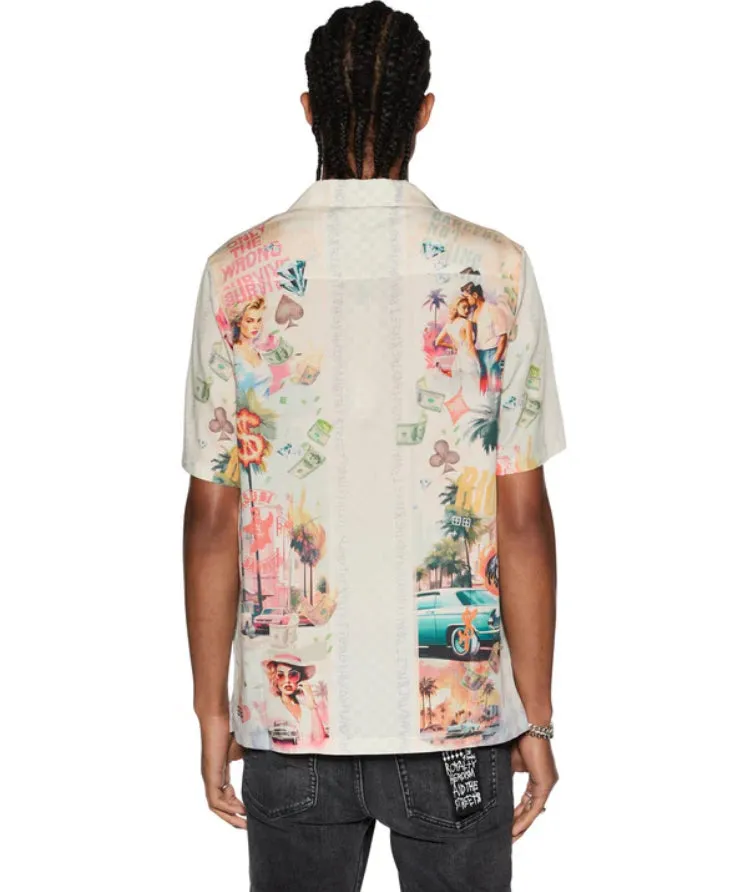 KSUBI - World Order Resort Shirt - Multi