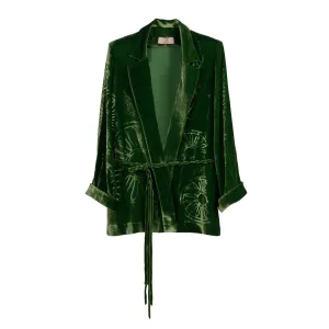 Kyma Velvet Silk Kimono