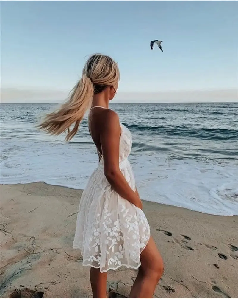 Lace Mini Dress