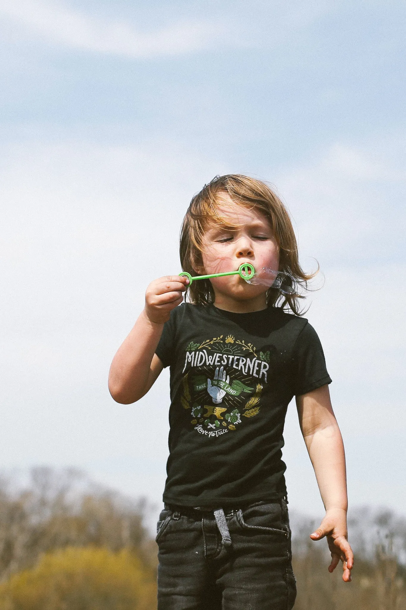 Leave No Trace Midwesterner Triblend Black Toddler T-shirt