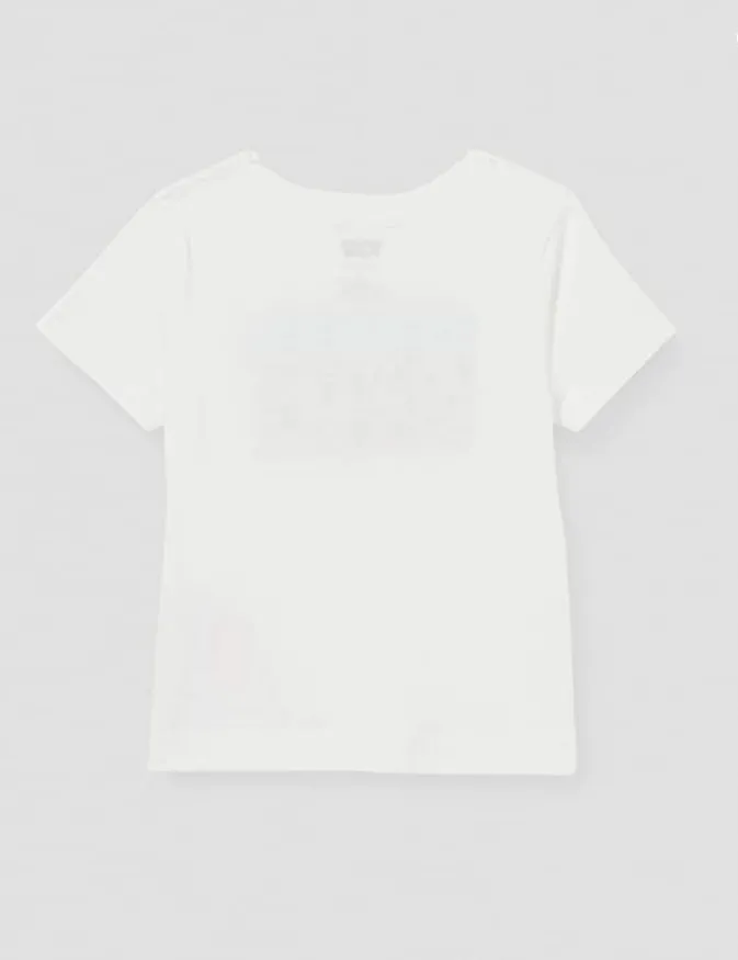 Levi's Kids maglietta da ragazzo LVB Sportwear Logo Tee 9E8568 001 bianco