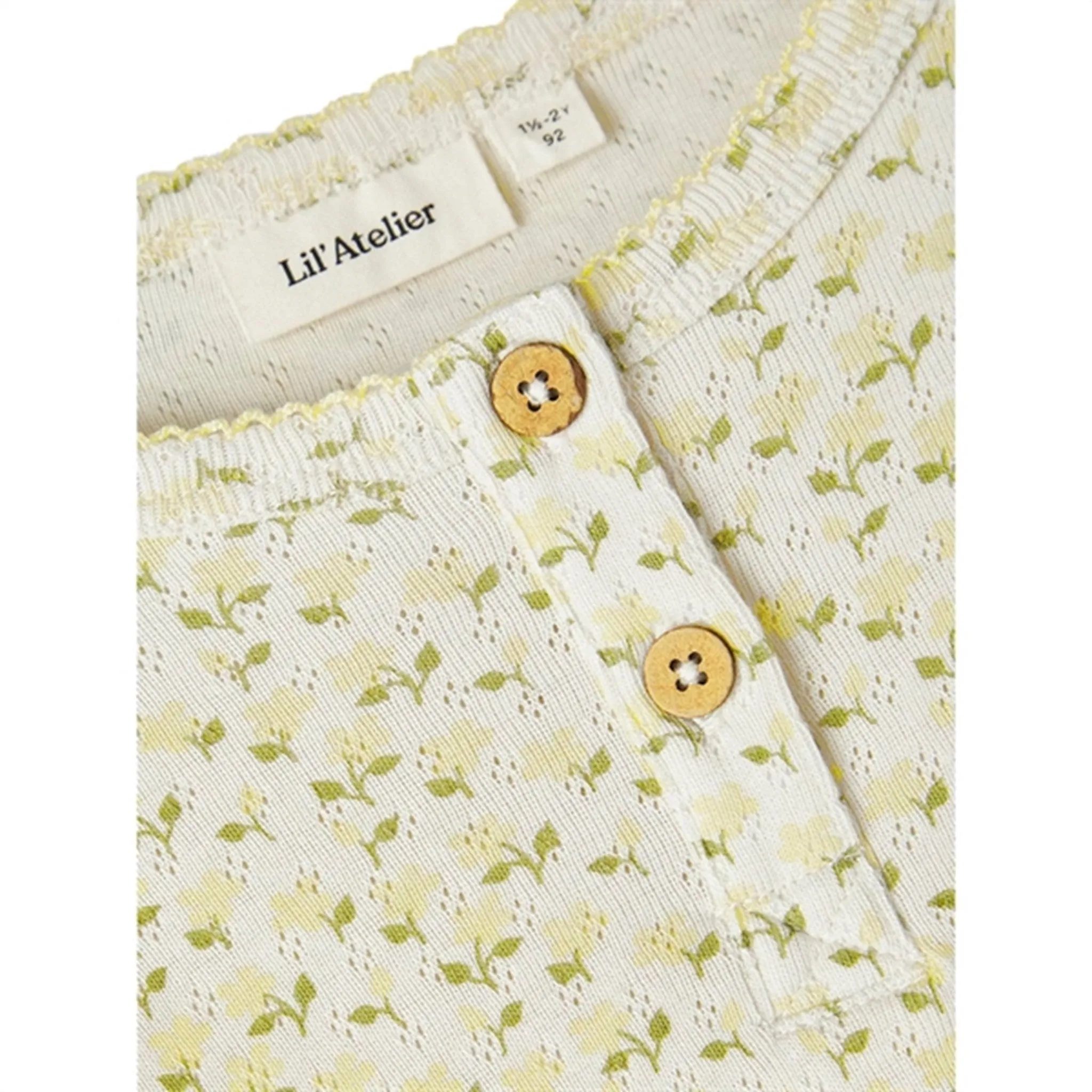 Lil'Atelier Turtledove Rachello Slim T-Shirt