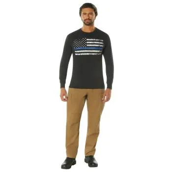 Long Sleeve Thin Blue Line T-Shirt