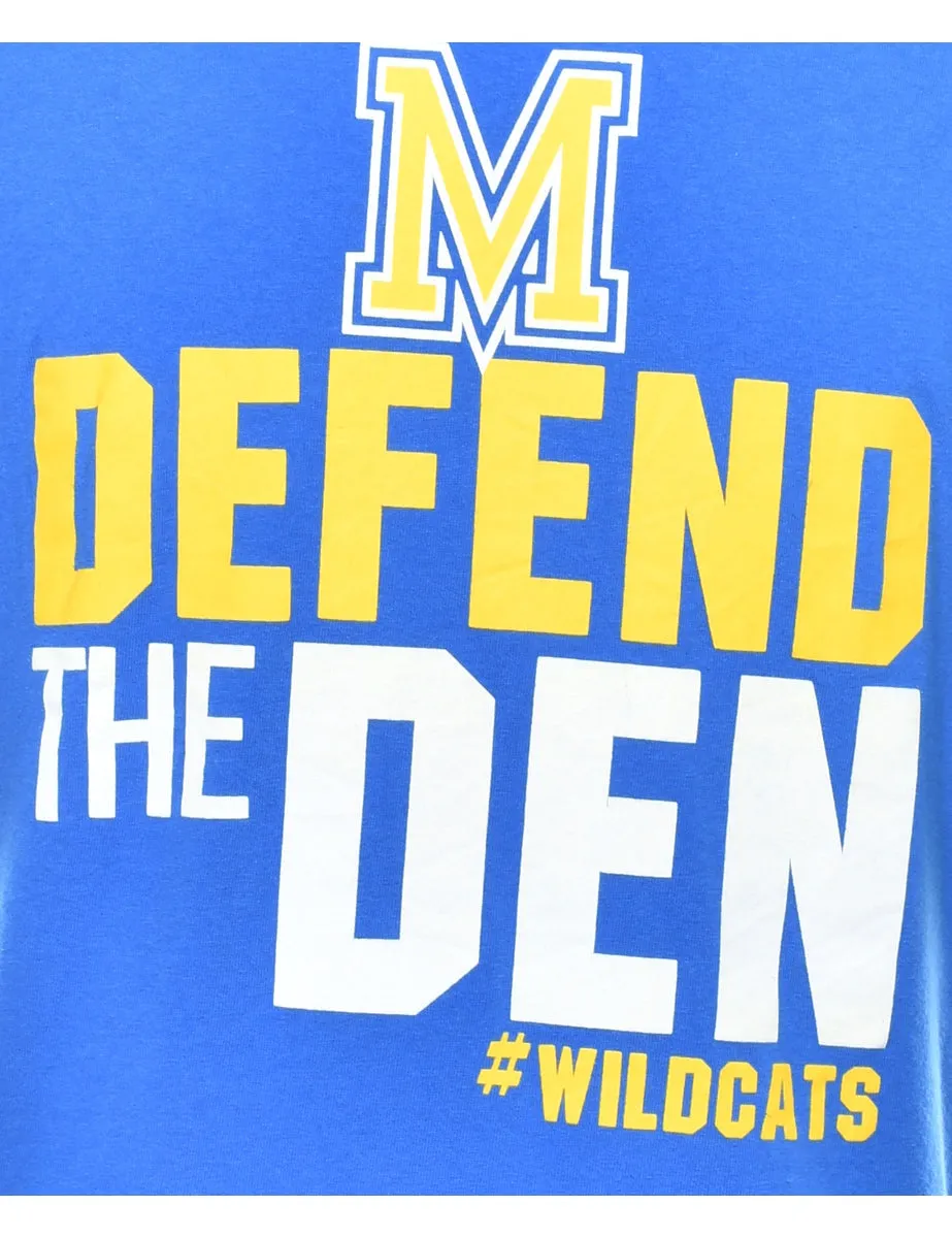 M Defend The Den Printed T-shirt - L