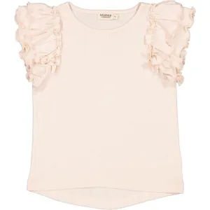 MarMar Modal Barely Rose Tavora Frill Pointelle T-shirt