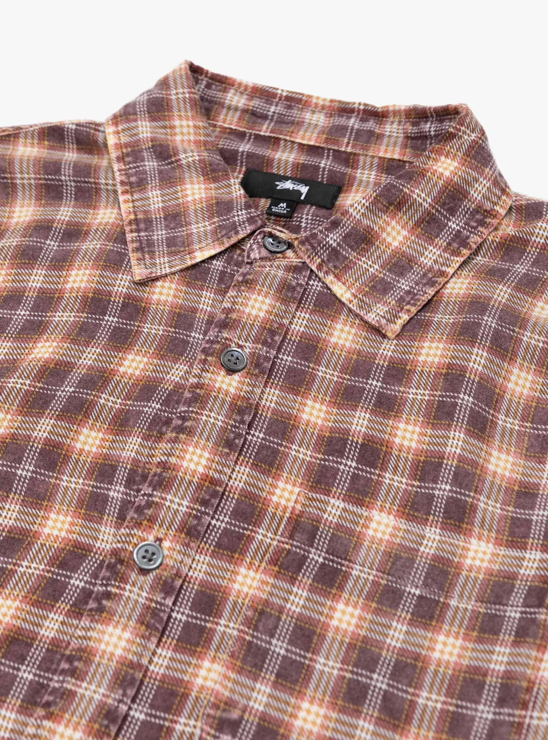 Matthew Plaid Shirt Brick