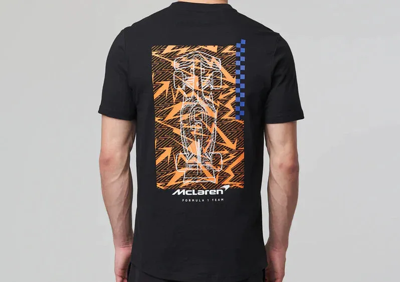 McLaren F1 Men's Dynamic Pack T-Shirt - White/Vega Blue/Storm Gray/Black/Papaya