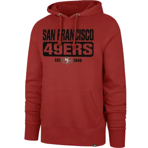 Men's 49ers Box Out Headline Hoodie