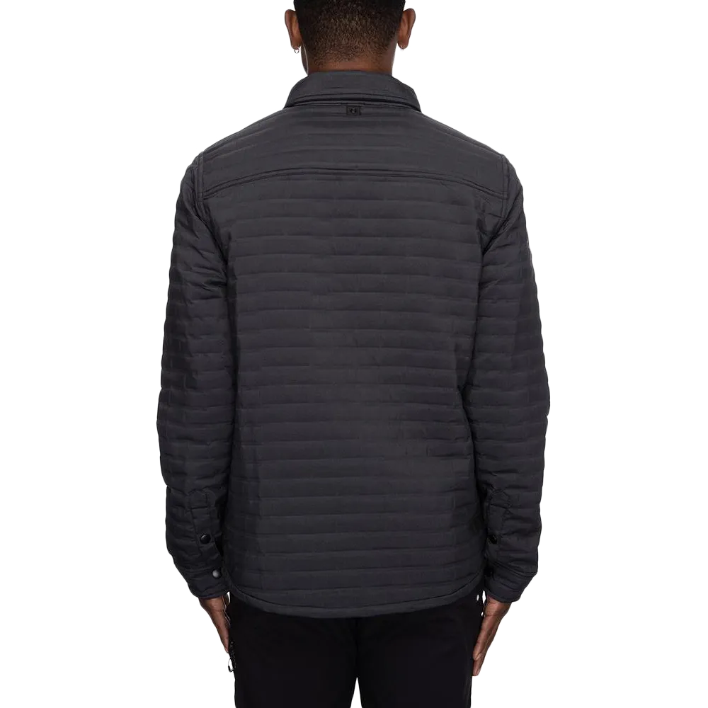 Men's Engineered Quilted Shacket