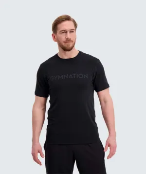 Men's GYMNATION T-Shirt (Black)