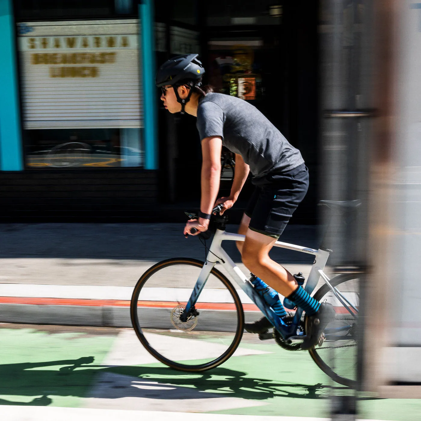 Men's Merino Tech Shirt  - Charcoal (Limited Sizes)