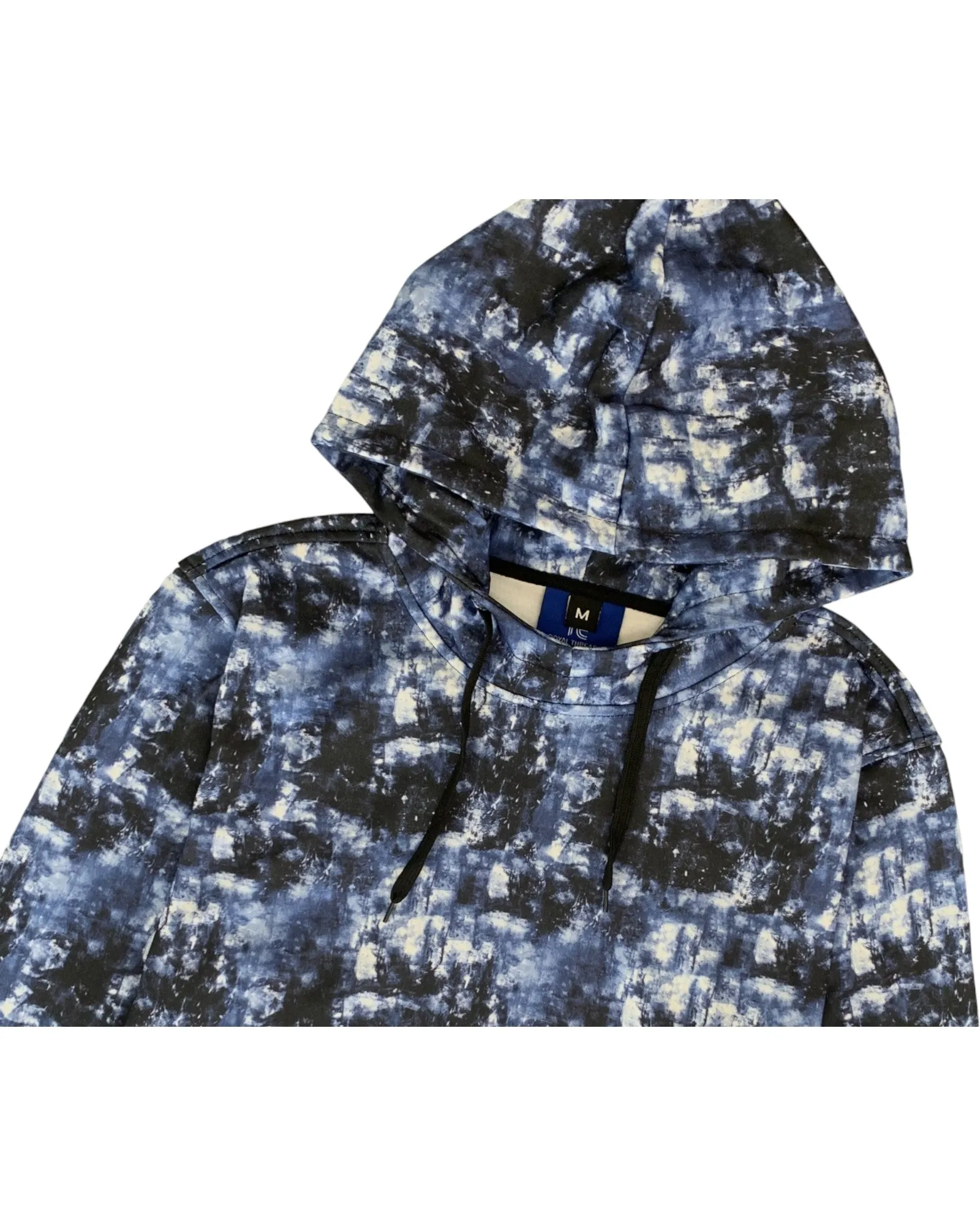 Men’s Printed Color Full Sleeves Spring Wear Pullover Hoodie