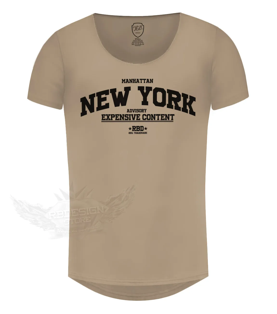 Men's T-shirt  "New York Advisory" / Color Option / MD869