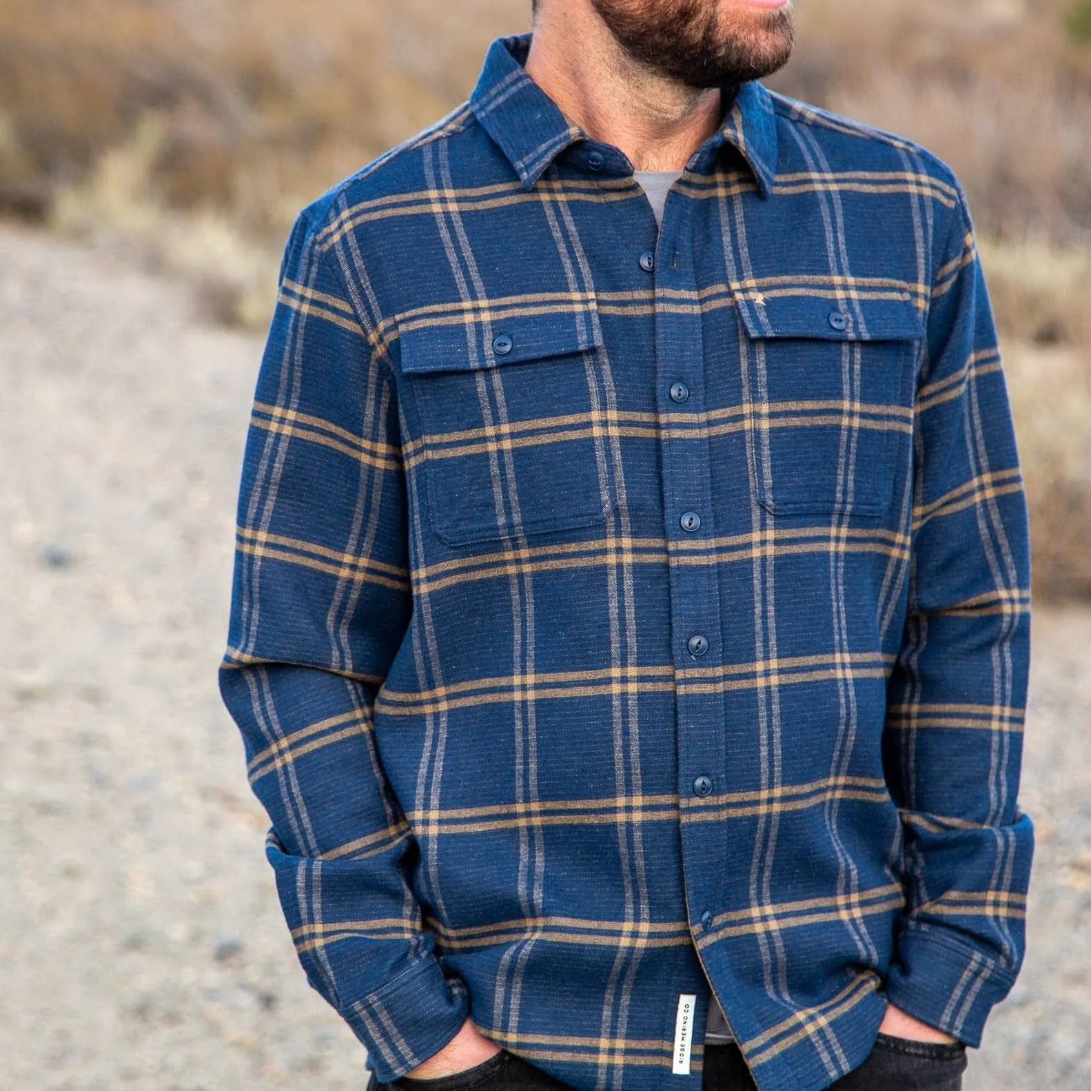 Men's Treeline Flannel Overshirt