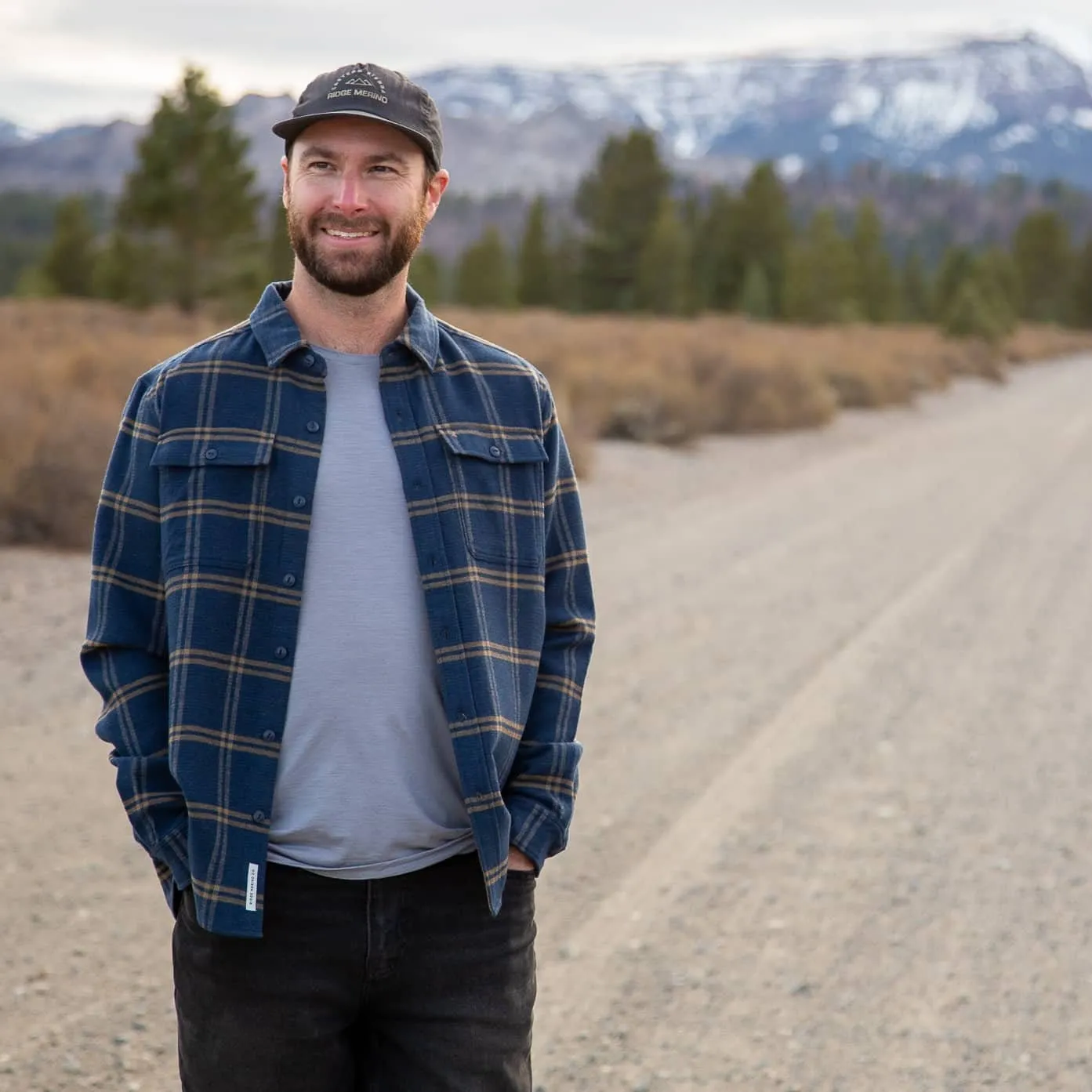 Men's Treeline Flannel Overshirt