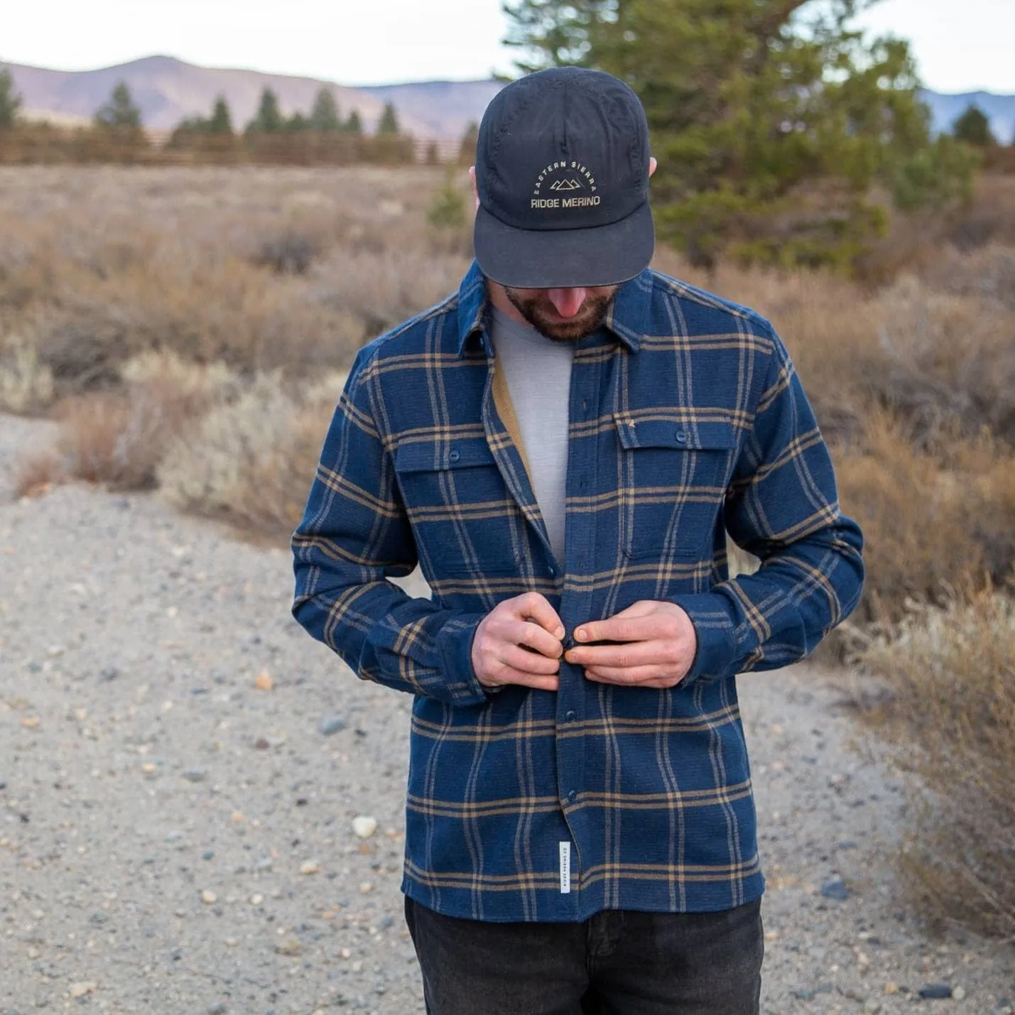 Men's Treeline Flannel Overshirt