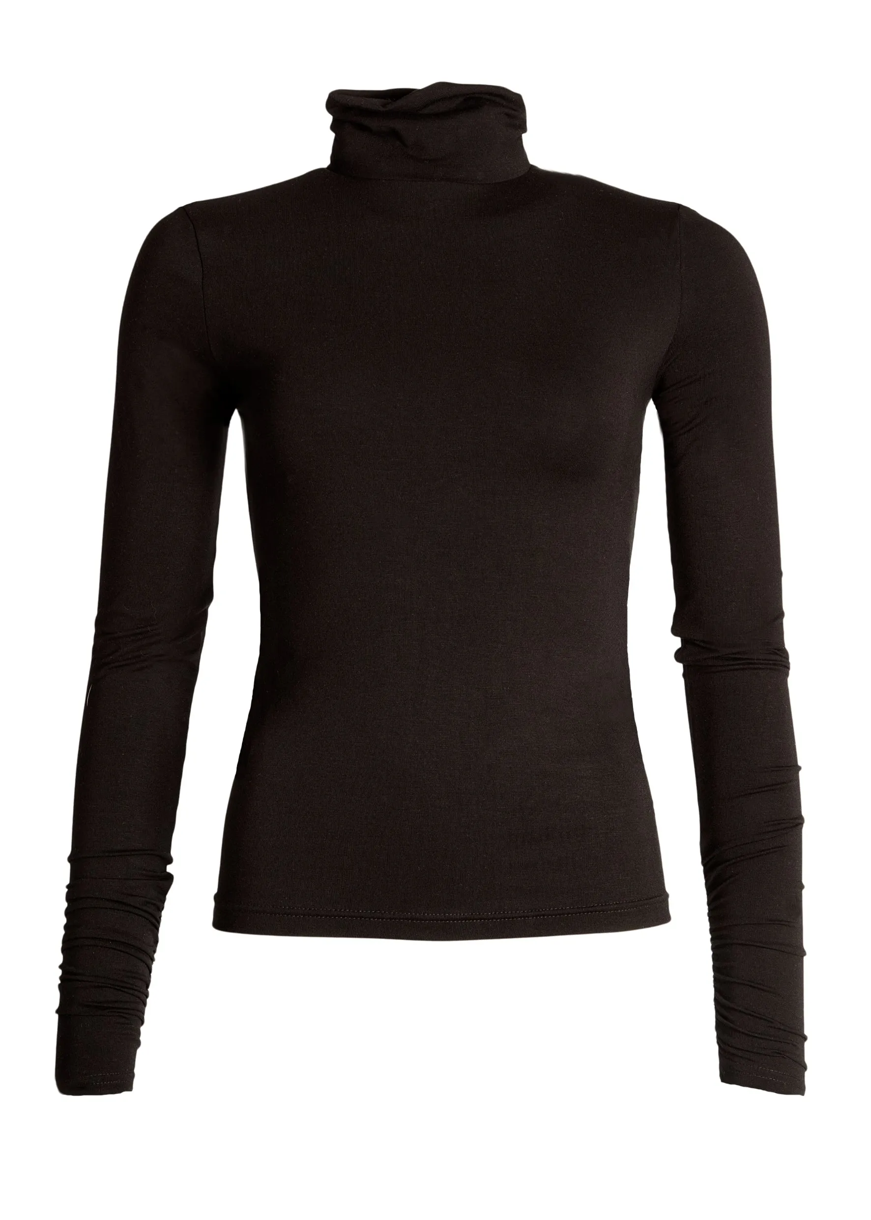 Mila Turtle Neck Shirt Black