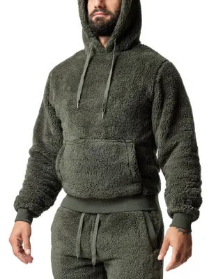 NASTY PIG TEDDY HOODED PULLOVER