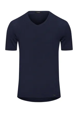 Natural Function V-Neck Tencel Fitted T-Shirt | Deep Navy 73185-1610