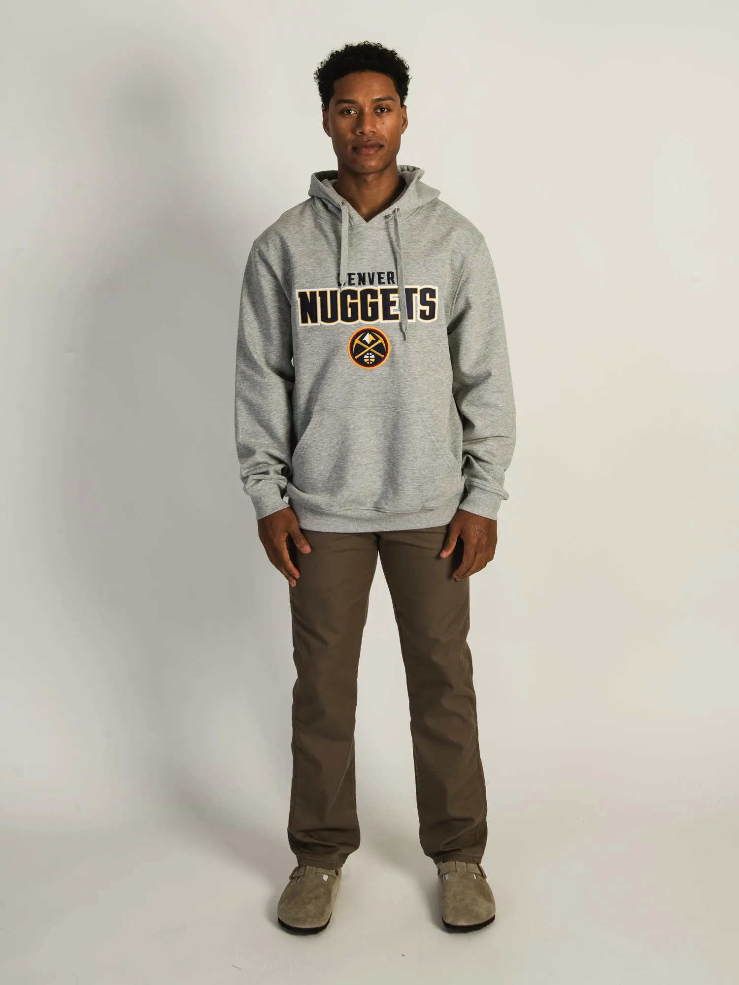 NBA DENVER NUGGETS HARDWOOD PULL OVER HOODIE