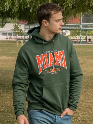 NCAA MIAMI U PULLOVER HOODIE