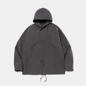 Neutral Hooded Blouson (Charcoal) / MW-SH24202