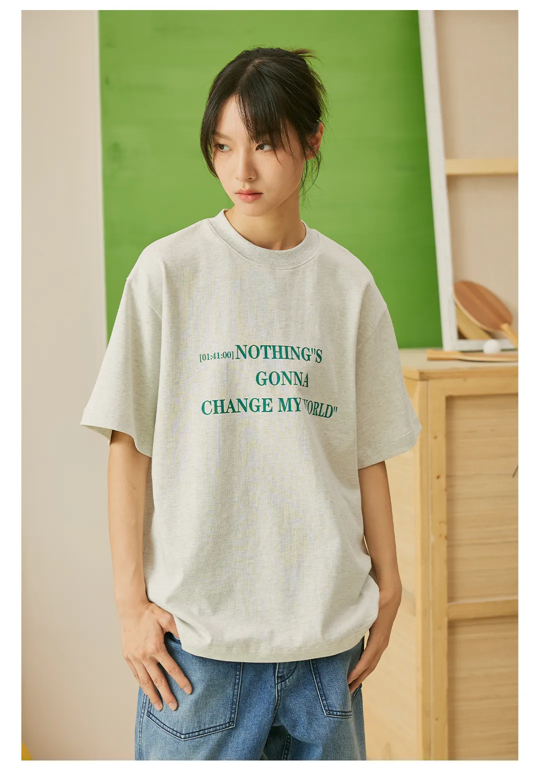 NORYBRAND デザインプリントTシャツ NGA022