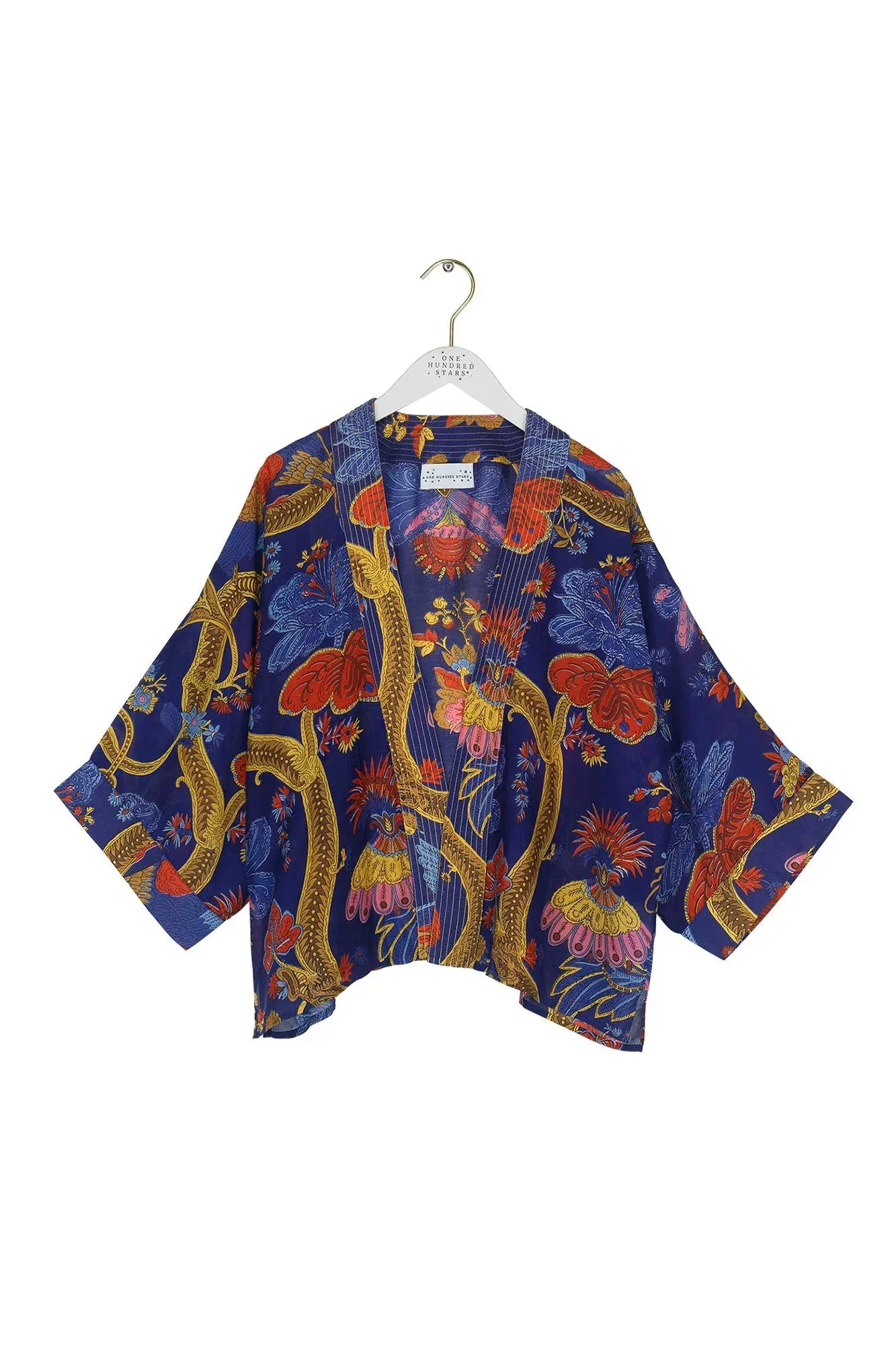 One Hundred Stars Printed Kimono