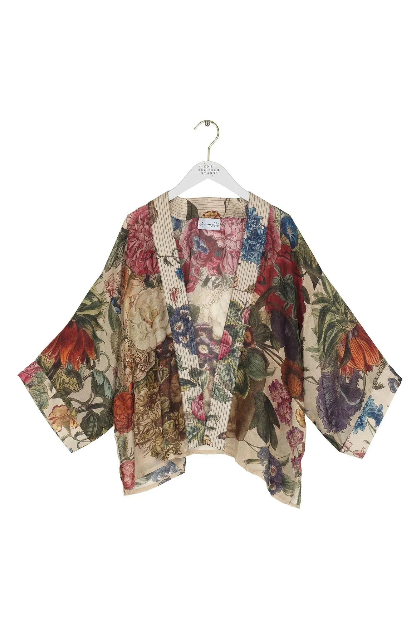 One Hundred Stars Printed Kimono