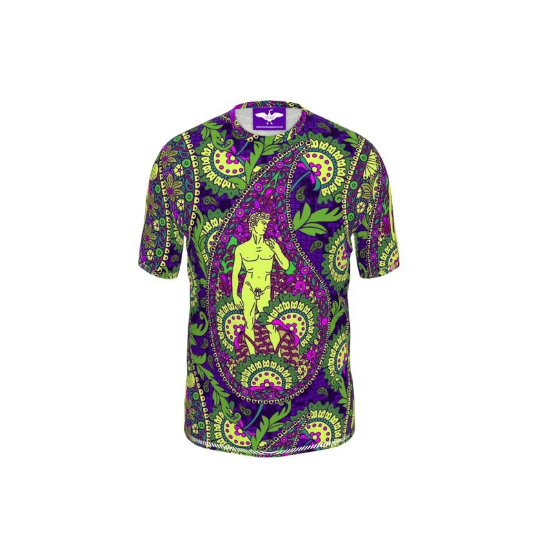 Paisley Gods – Acid Lime and Purple T-shirt