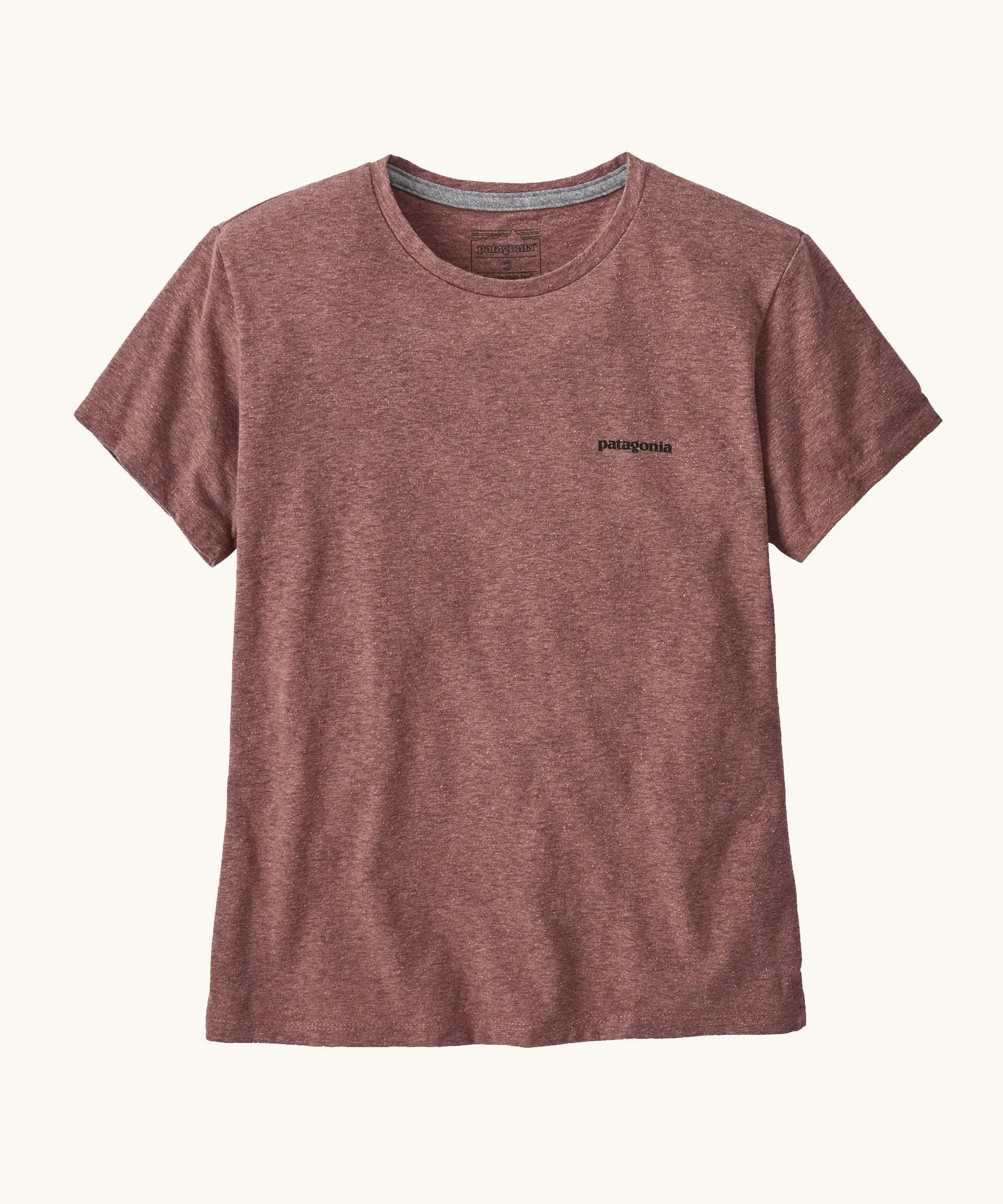 Patagonia Women's P-6 Logo Responsibili-Tee - Dulse Mauve