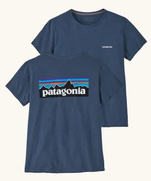 Patagonia Women's P-6 Logo Responsibili-Tee - Utility Blue