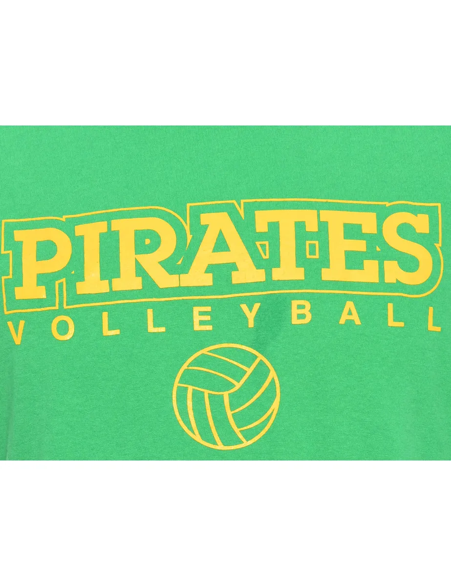 Pirates Volleyball Gildan Printed T-shirt - M