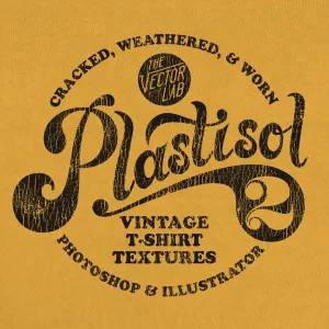 Plastisol 2: Vintage T-Shirt Textures