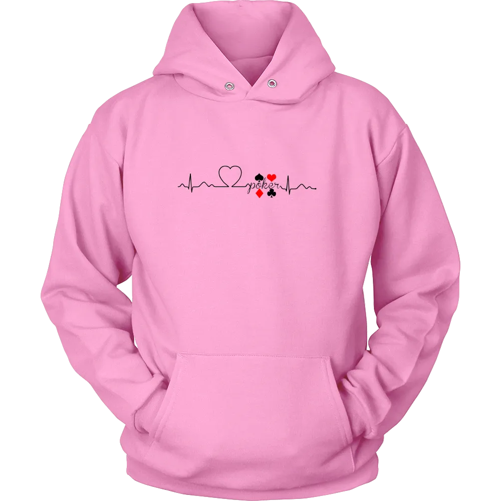 Poker Heartbeat - T-Shirts, Hoodies,  Longsleeves