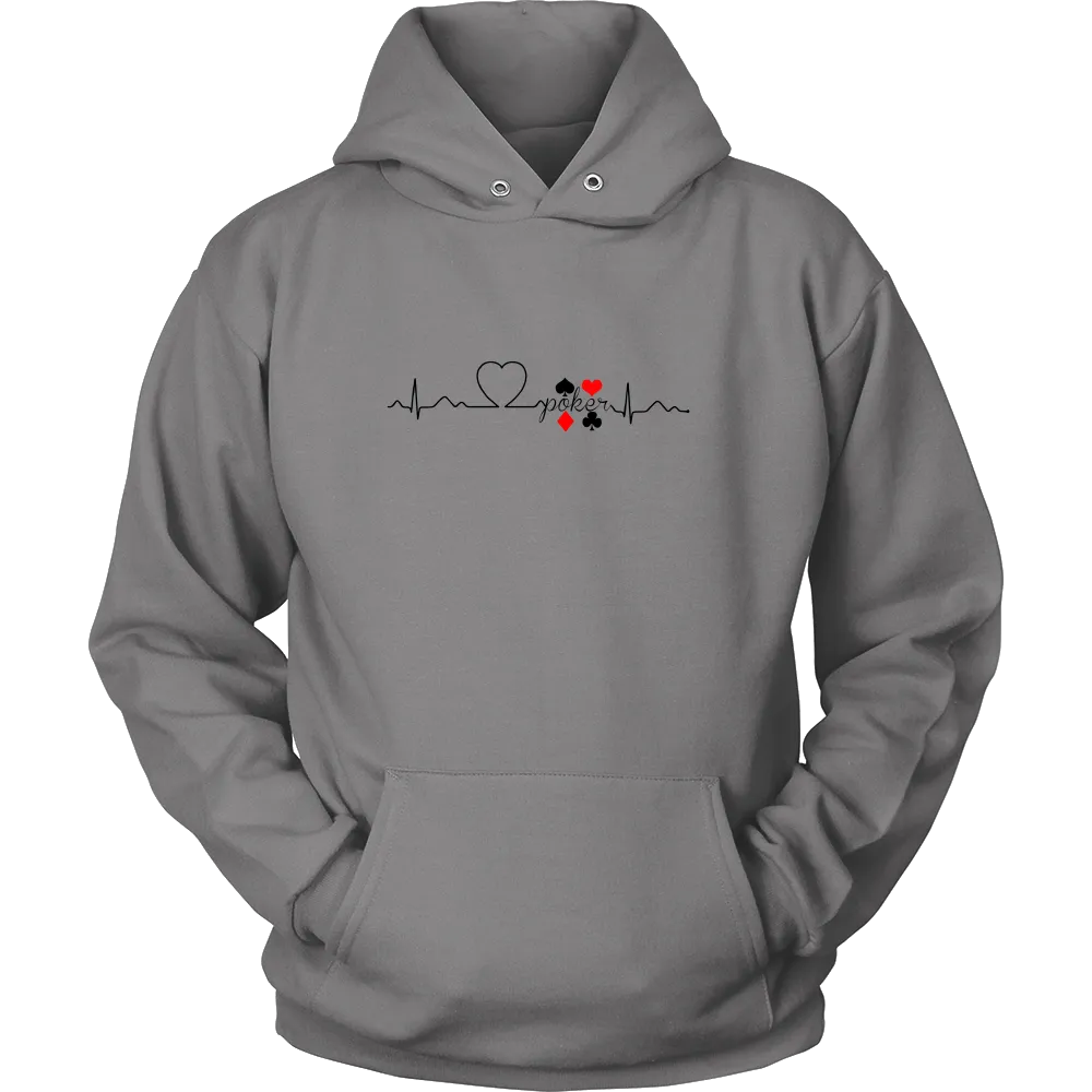 Poker Heartbeat - T-Shirts, Hoodies,  Longsleeves