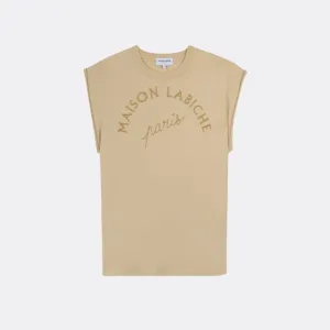 "Maison Labiche Paris" Sedaine T-Shirt (Light Khaki)