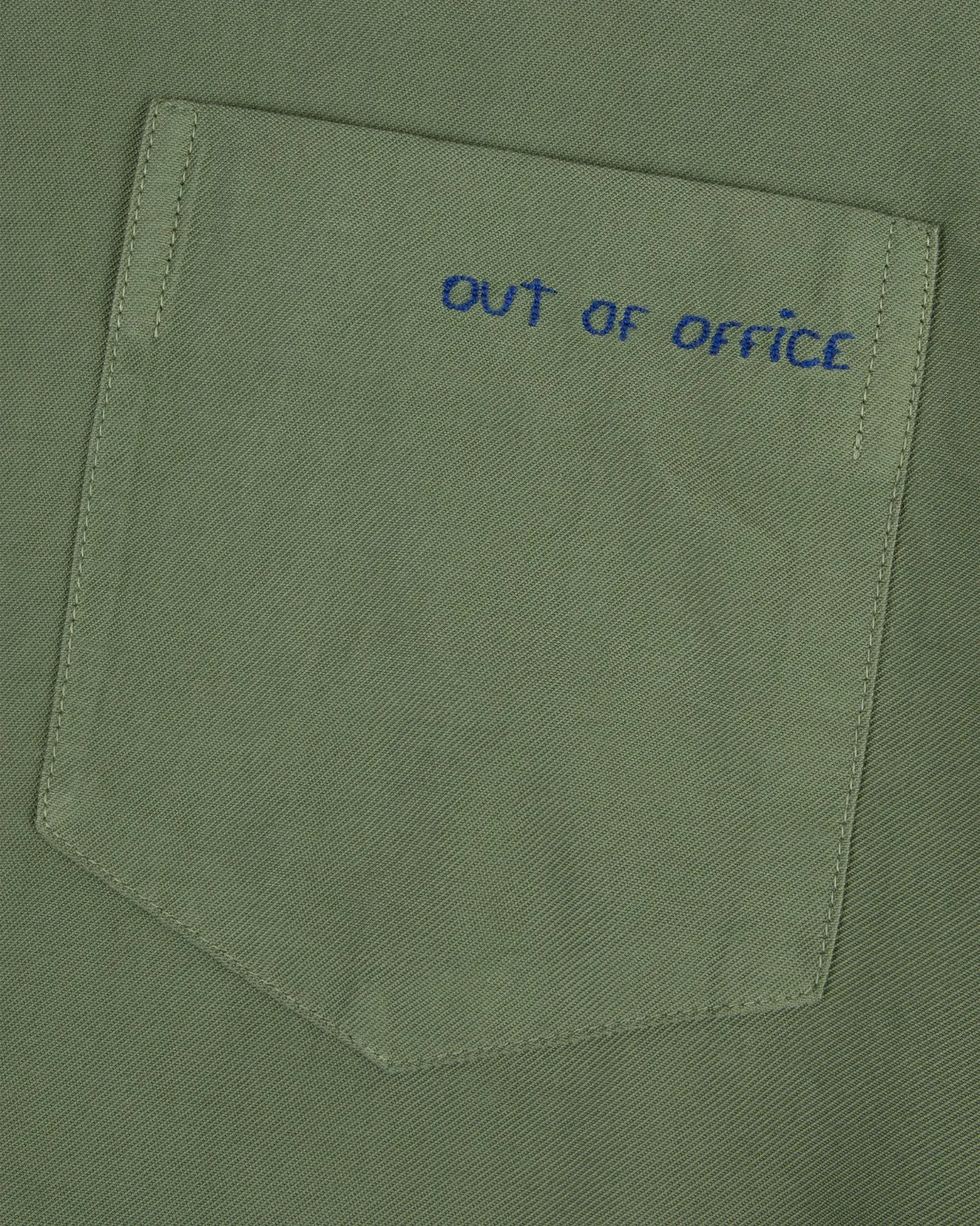 "Out Of Office" tombelle viscose shirt