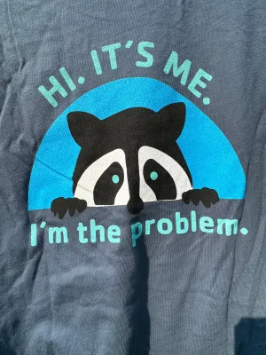 Raccoon "Hi it's Me" t-shirt