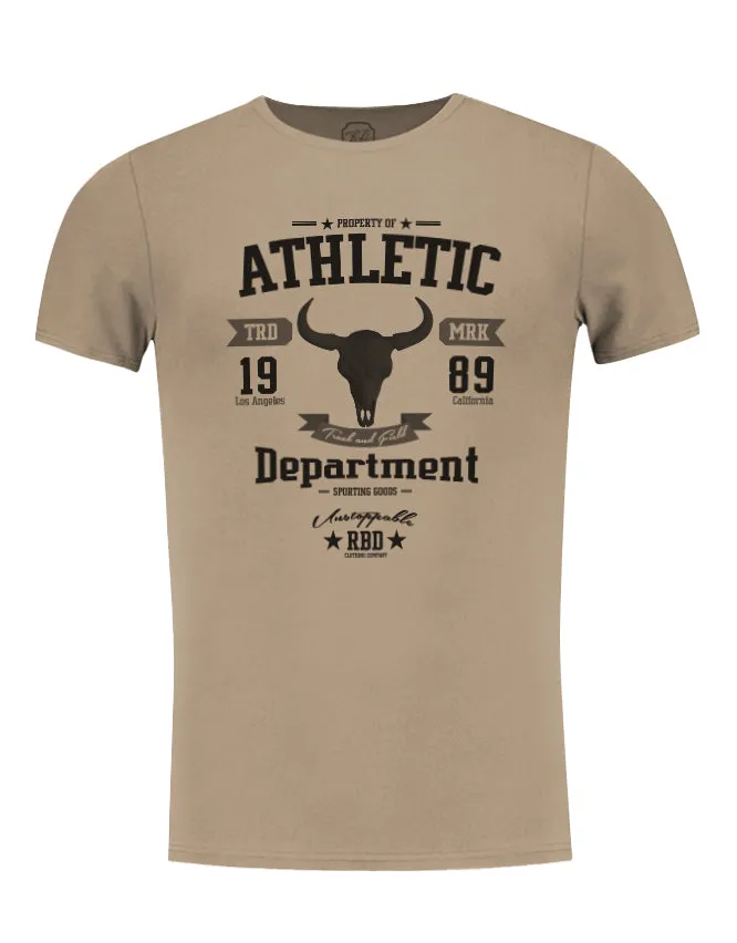 RB Design Athletic Department Men's T-shirt HQ Stretch Cotton / Color Option / MD889