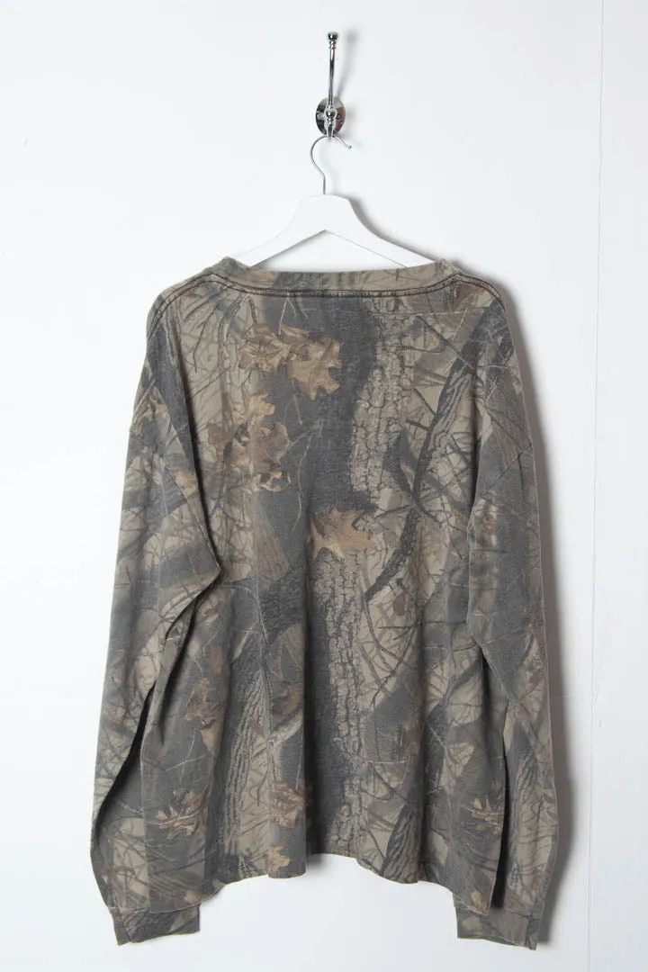 Realtree Camo Longsleeve Pocket T-Shirt (XL)