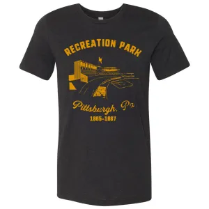 Recreation Park T Shirt | Recreation Park Black Heather T Shirt