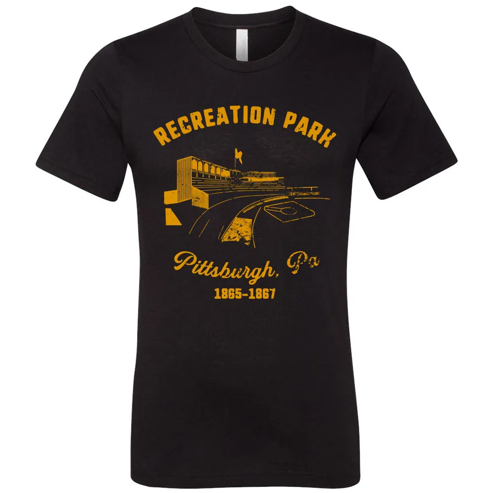 Recreation Park T Shirt | Recreation Park Black T Shirt